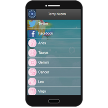 Samsung Tablet and Galaxy S2 mobile device with Android app and Android icon